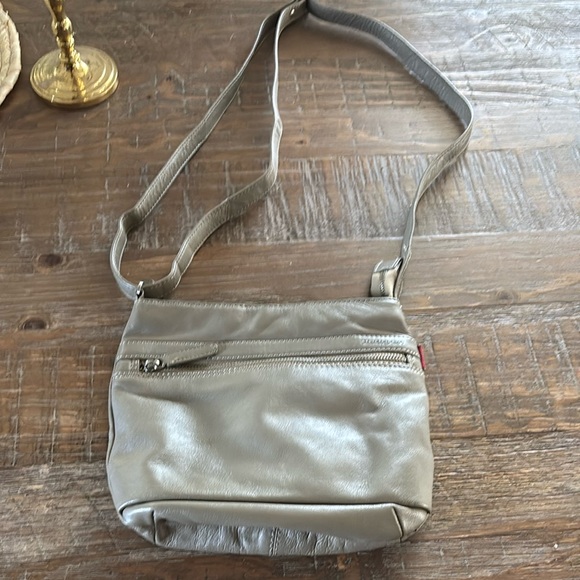 Hedgren Taupe Crossbody Purse - Picture 3 of 6